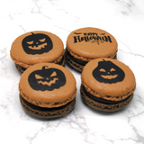 Halloween - 12 illustrations Chocolat noir