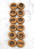 Halloween - 12 illustrations Chocolat noir