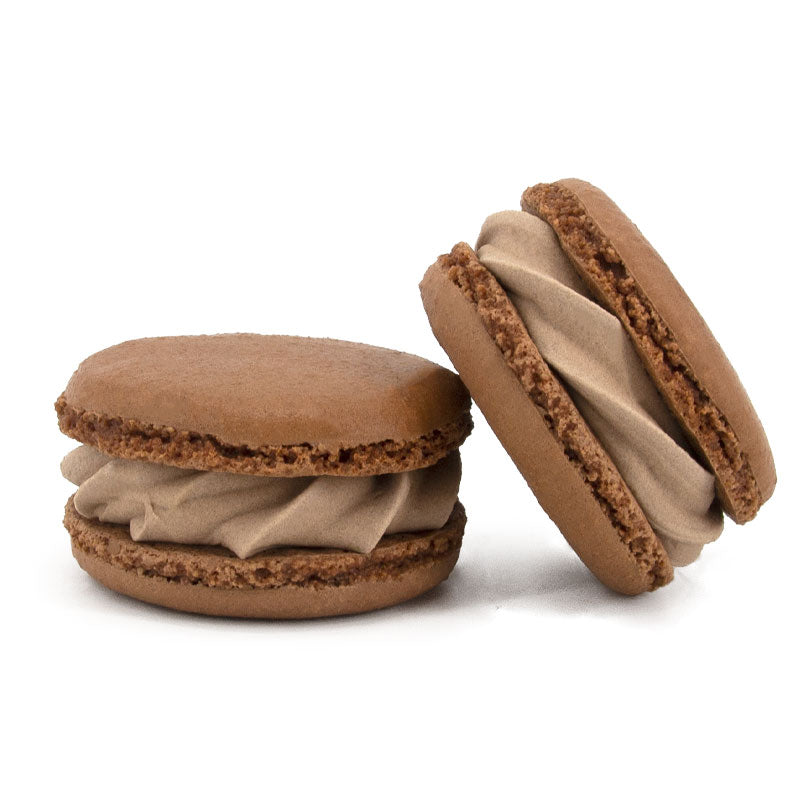 Macarons au chocolat sans amande