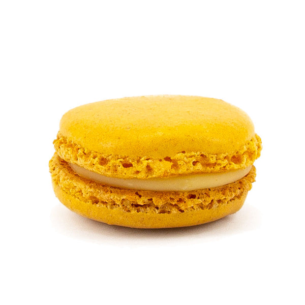 macaron Lemon Ø4.2cm - Plate of 12 macaroons - Mic Mac – Mic Mac Pâtisserie